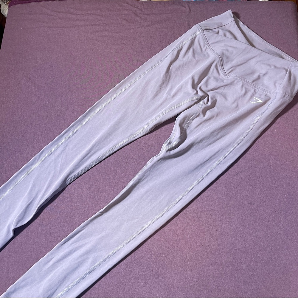 Gymshark High Waisted Leggings in lilac (light purple) - Size (XS-S?)
